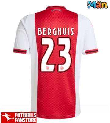 Ajax Steven Berghuis #23 Hemmatröja 2025-26 Kortärmad